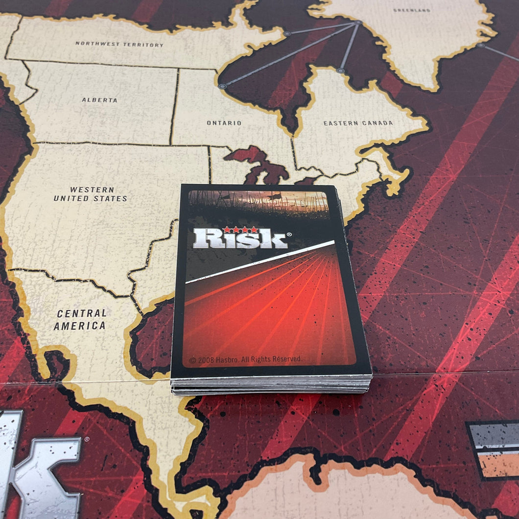 2008 Risk Game deck of 45 Cards.
