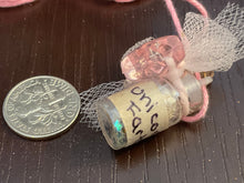 Load image into Gallery viewer, Tiny Handmade Unicorn Farts Amulet. Teeny bottle of Unicorn Farts.
